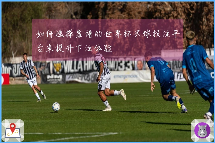 如何选择靠谱的世界杯买球投注平台来提升下注体验